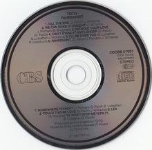 Load image into Gallery viewer, Toto : Fahrenheit (CD, Album)