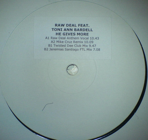 Raw Deal (2) Feat. Toni Ann Bardell : He Gives More (12