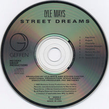 Load image into Gallery viewer, Lyle Mays : Street Dreams (CD, Album)