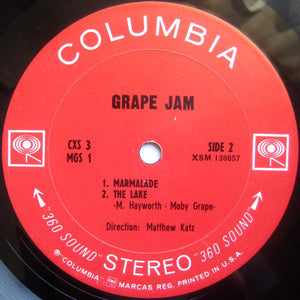 Moby Grape : Grape Jam (LP, Album, Pit)