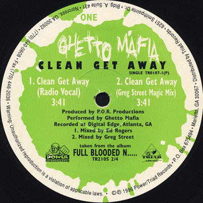 Ghetto Mafia : Clean Get Away (12
