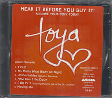 Load image into Gallery viewer, Toya (2) : Album Sampler (CD, Promo, Smplr)