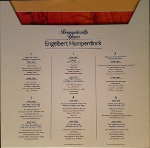 Engelbert Humperdinck : Romantically Yours (6xLP, Comp + Box)