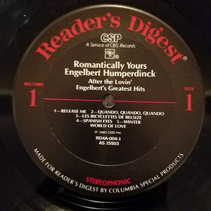 Engelbert Humperdinck : Romantically Yours (6xLP, Comp + Box)