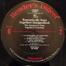 Load image into Gallery viewer, Engelbert Humperdinck : Romantically Yours (6xLP, Comp + Box)