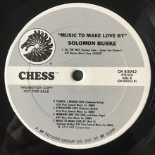 Load image into Gallery viewer, Solomon Burke : Music To Make Love By (LP, Album, Promo)