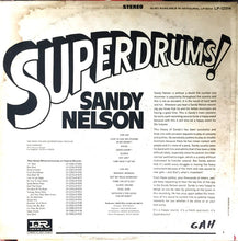 Load image into Gallery viewer, Sandy Nelson : Superdrums! (LP, Album)