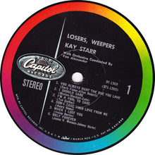 Load image into Gallery viewer, Kay Starr : Losers, Weepers (LP, Album)