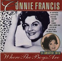 Connie Francis : Where The Boys Are - 24 Greatest Hits (CD, Comp)