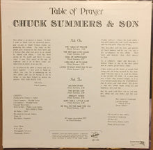 Load image into Gallery viewer, Chuck Summers &amp; Son : Table Of Prayer (LP)