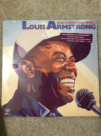 Louis Armstrong : What a wonderful world (LP, RM, Las)