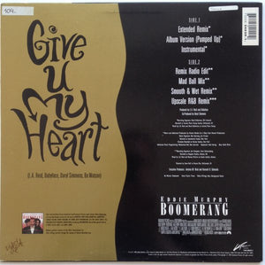 Babyface Featuring Toni Braxton : Give U My Heart (12")