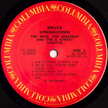 Load image into Gallery viewer, Bruce Springsteen : The Wild, The Innocent &amp; The E Street Shuffle (LP, Album, RE, Pit)