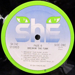 Faze-O : Breakin' The Funk (LP, Album, MO)