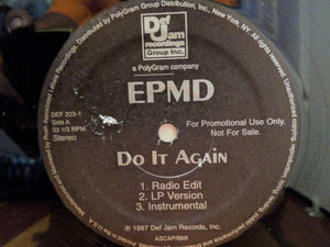 EPMD : Do It Again (12", Single, Promo)