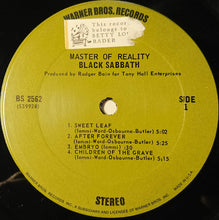 Load image into Gallery viewer, Black Sabbath : Master Of Reality (LP, Album, Ter)