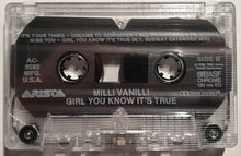 Load image into Gallery viewer, Milli Vanilli : Girl You Know It&#39;s True (Cass, Album, Bri)