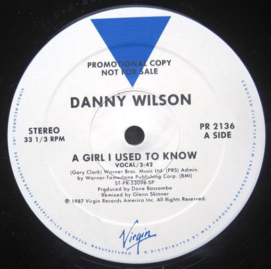 Danny Wilson (2) : A Girl I Used To Know (12