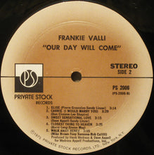 Load image into Gallery viewer, Frankie Valli : Our Day Will Come (LP, Album, Mon)