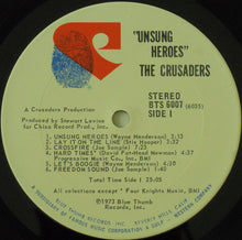 Load image into Gallery viewer, The Crusaders : Unsung Heroes (LP, Album)