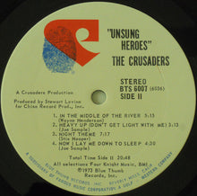 Load image into Gallery viewer, The Crusaders : Unsung Heroes (LP, Album)