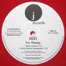Load image into Gallery viewer, Boo (4) : I&#39;m Ready (12&quot;, Promo, Red)