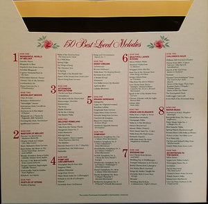 Various : 150 Best Loved Melodies (8xLP, Comp + Box)