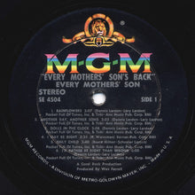 Load image into Gallery viewer, Every Mothers' Son : Every Mothers' Son's Back (LP, Album, H.V)