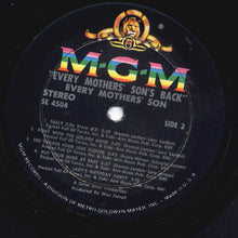 Load image into Gallery viewer, Every Mothers' Son : Every Mothers' Son's Back (LP, Album, H.V)