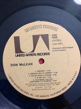 Load image into Gallery viewer, Don McLean : Don McLean (LP, Album)