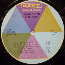 Load image into Gallery viewer, B.B. King : Turn On To B.B. King (LP, Comp)