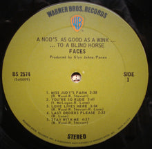 Load image into Gallery viewer, Faces (3) : A Nod Is As Good As A Wink... To A Blind Horse (LP, Album, Pit)