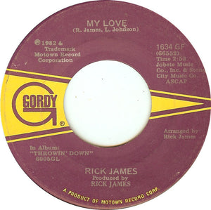 Rick James : Hard To Get (7")