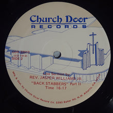 Load image into Gallery viewer, Rev. Jasper Williams : Back Stabbers (12&quot;, Maxi)