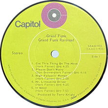 Load image into Gallery viewer, Grand Funk Railroad : Grand Funk (LP, Album, Jac)