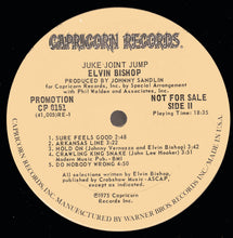 Load image into Gallery viewer, Elvin Bishop : Juke Joint Jump (LP, Promo)