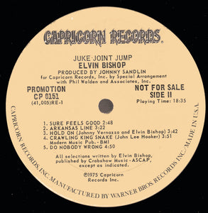 Elvin Bishop : Juke Joint Jump (LP, Promo)