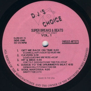 Various : Super Breaks & Beats Vol.1 (LP, Comp)