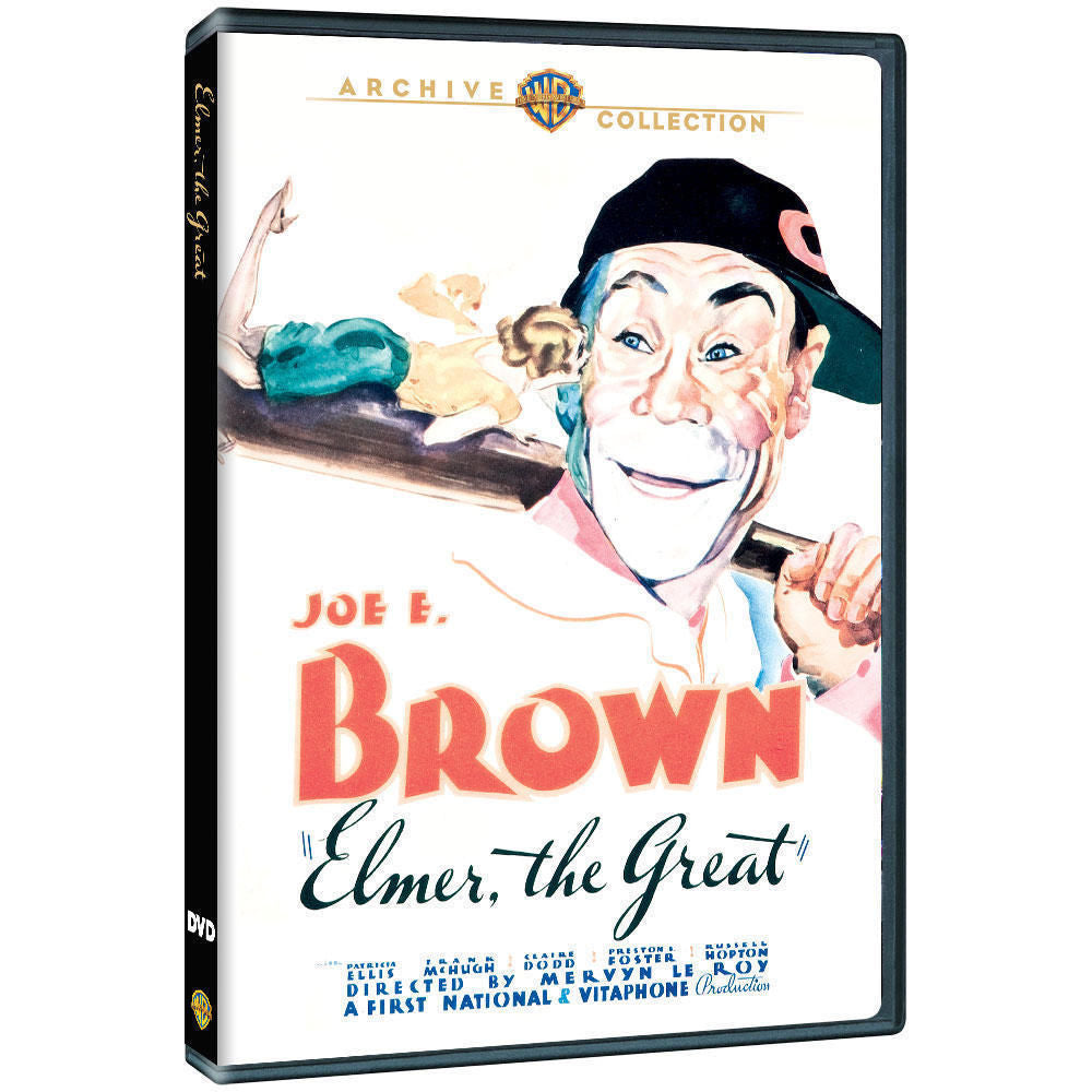 Elmer the Great - 1933 -  DVD Joe E Brown, Patricia Ellis, Frank Mchugh