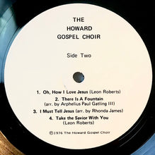 Load image into Gallery viewer, The Howard University Gospel Choir : Take The Savior With You (LP, Album)