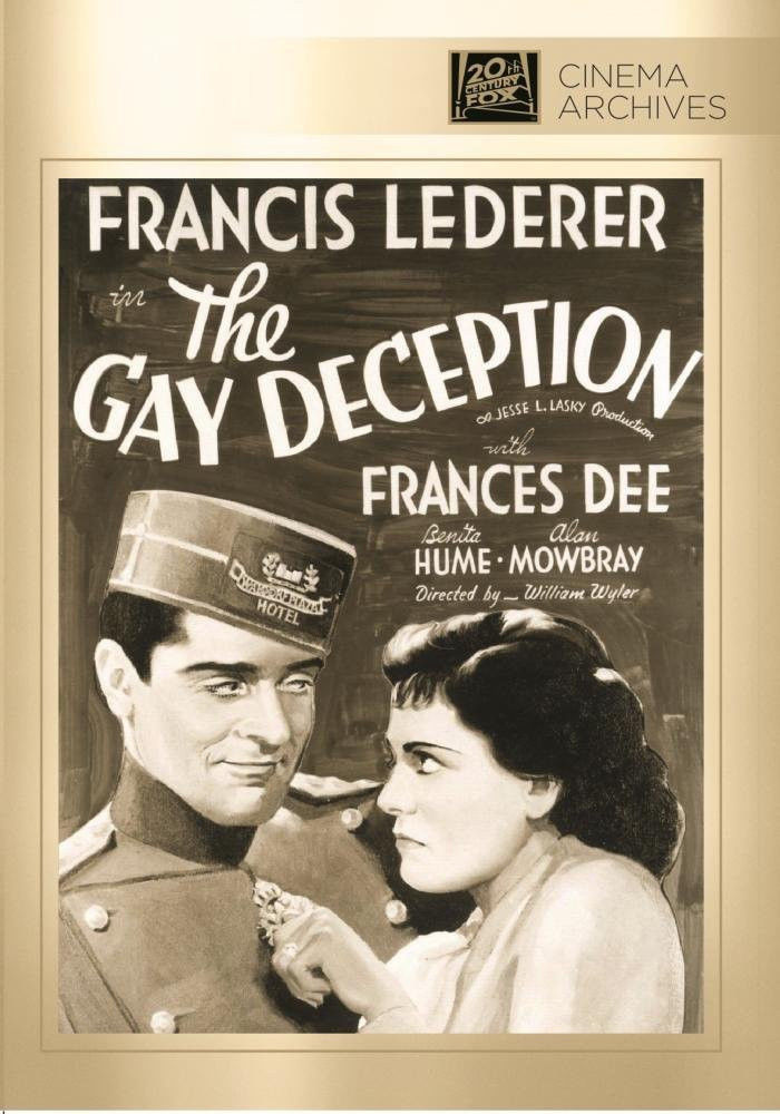 The Gay Deception DVD 1935 Francis Lederer Frances Dee Benita Hume Alan Mowbray