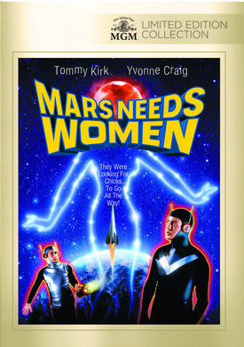 Mars Needs Women DVD 1967 Tommy Kirk, Yvonne Craig, Warren Hammack