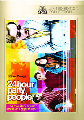 24 Hour Party People DVD 2002 Steve Coogan, Lennie James, John Thomson