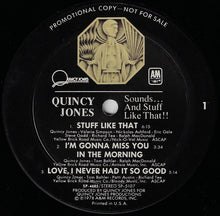 Load image into Gallery viewer, Quincy Jones : Sounds ... And Stuff Like That!! (LP, Album, Promo)
