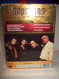 The Sopranos - The Complete Third Season - DVD 4-Disc Set - James Gandolfini