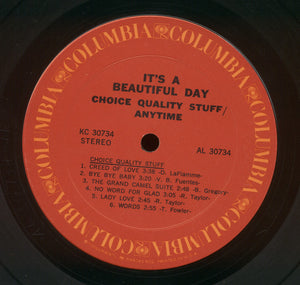 It's A Beautiful Day : Choice Quality Stuff / Anytime (LP, Album, Pit)