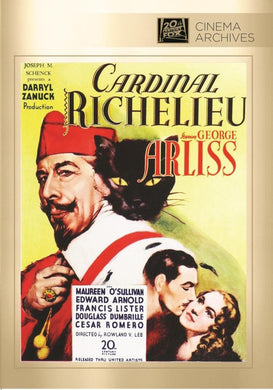 Cardinal Richelieu DVD 1935 George Arliss Maureen OSullivan Edward Arnold