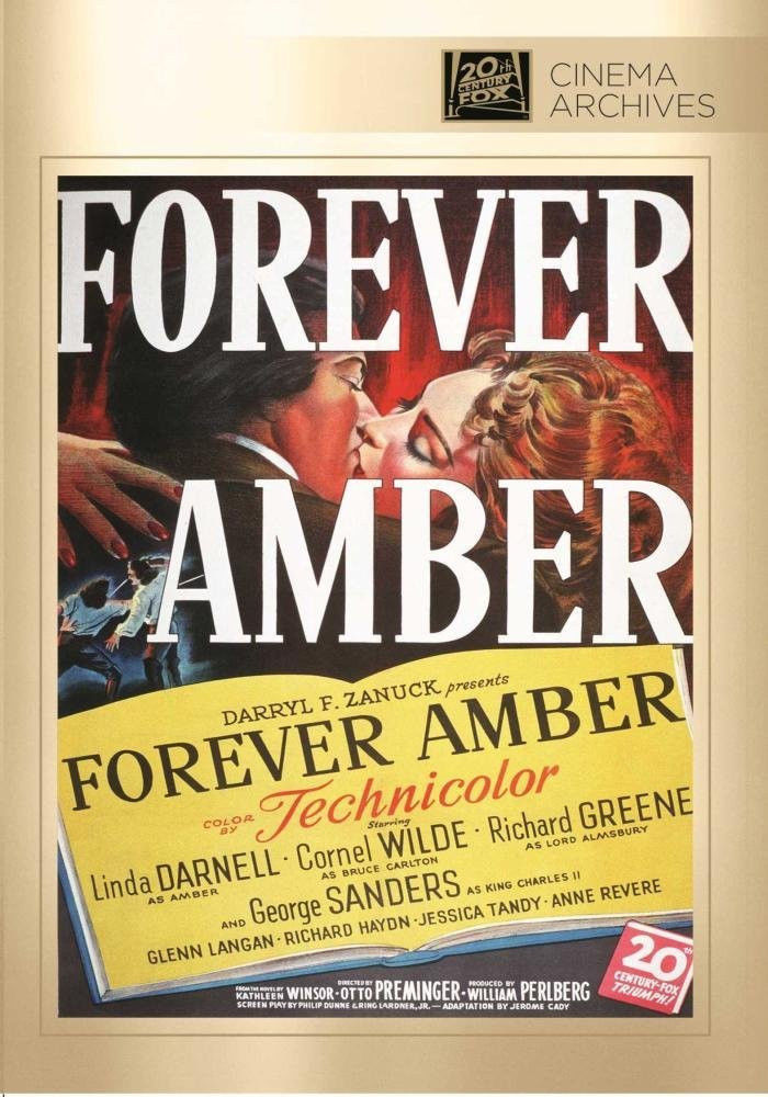 Forever Amber DVD - 1947 - Linda Darnell - Cornel Wilde 2014 USA Studio Release!