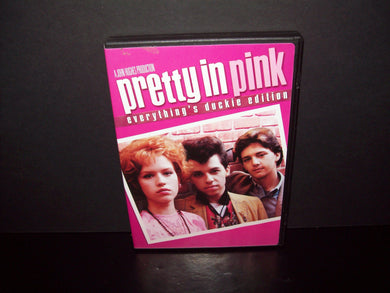 Pretty In Pink - DVD - Duckie Edition - Molly Ringwald, John Cryer - NEAR MINT!