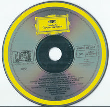 Load image into Gallery viewer, Mozart*, Itzhak Perlman, Daniel Barenboim : Sonaten Für Klavier Und Violine = Sonatas For Piano And Violin KV 376 &amp; KV 377 • 12 Variationen KV 359 • 6 Variationen KV 360 (CD)